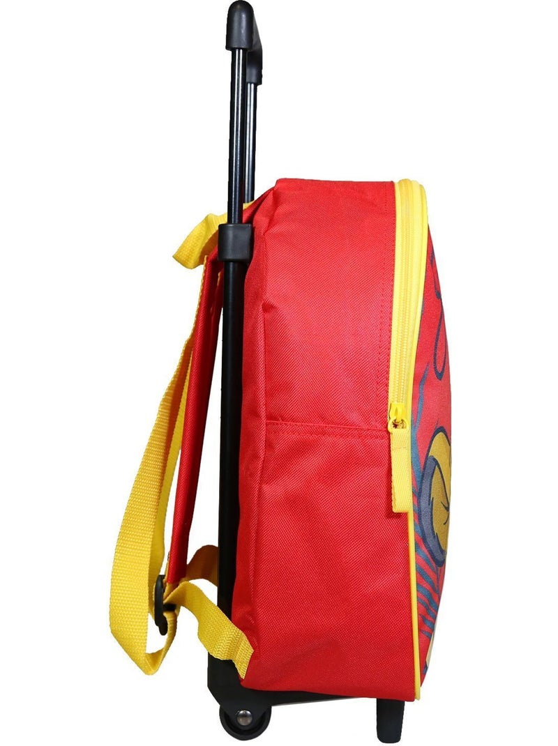 Mochila con ruedas 31 cm disney el rey león simba de poliéster Rojo - Kiabi