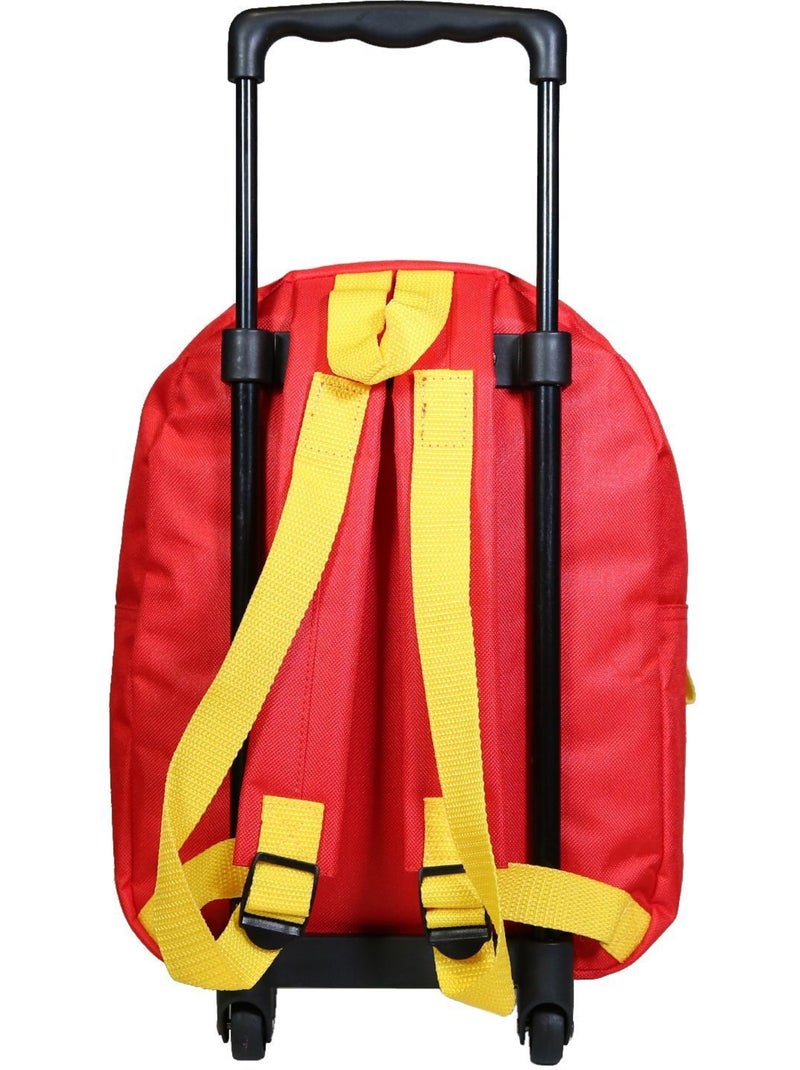 Mochila con ruedas 31 cm disney el rey león simba de poliéster Rojo - Kiabi