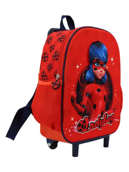 Mochila con ruedas 3d miraculous: las aventuras de ladybug práctica - Kiabi Mochila con ruedas 3d miraculous: las aventuras de ladybug práctica - Kiabi