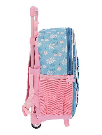 Mochila con ruedas 3d stitch - licencia disney - jacob company