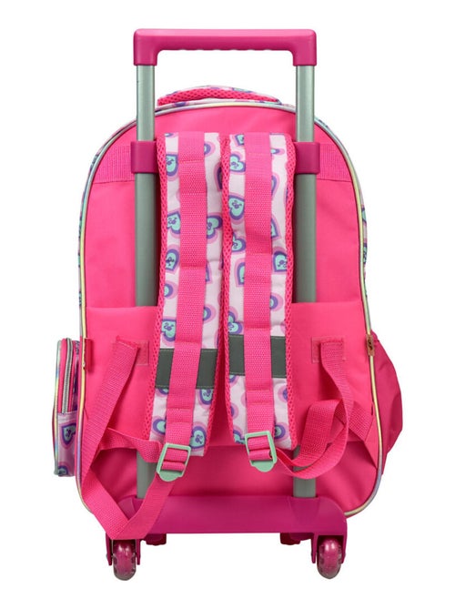 Mochila con ruedas 46 cm - estampado barbie - licencia oficial - Kiabi Mochila con ruedas 46 cm - estampado barbie - licencia oficial - Kiabi