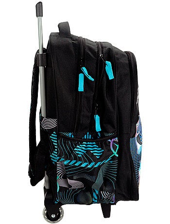 Mochila con ruedas 46 cm brainrot cmp 2 compartimentos con cremallera