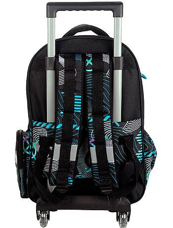 Mochila con ruedas 46 cm brainrot cmp 2 compartimentos con cremallera