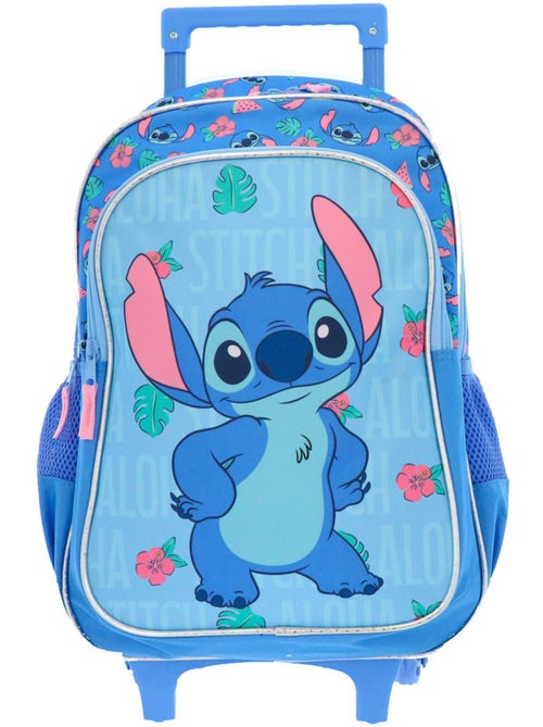 Mochila con ruedas 48 cm lilo y stitch stitch happy 2 compartimentos - Kiabi Mochila con ruedas 48 cm lilo y stitch stitch happy 2 compartimentos - Kiabi
