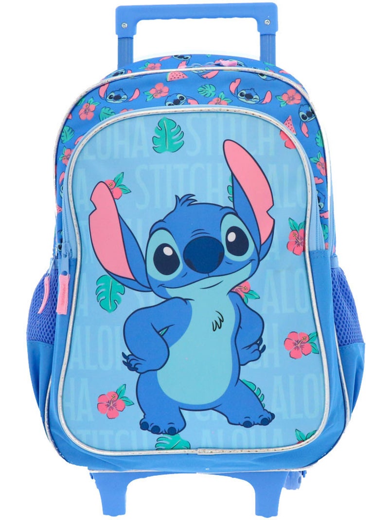 Mochila con ruedas 48 cm lilo y stitch stitch happy 2 compartimentos Multicolor - Kiabi