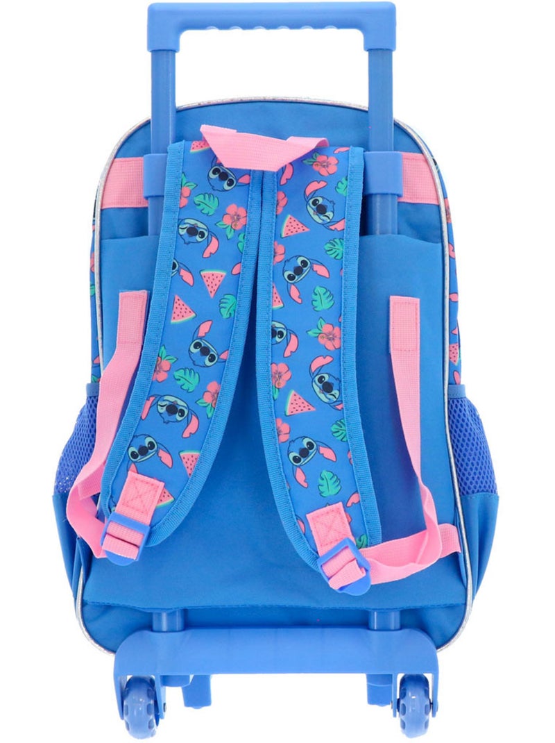 Mochila con ruedas 48 cm lilo y stitch stitch happy 2 compartimentos Multicolor - Kiabi