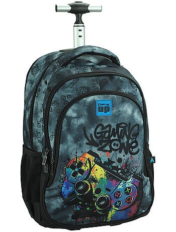 Mochila con ruedas – back me up game zone 2 compartimentos – 48 cm – cmp
