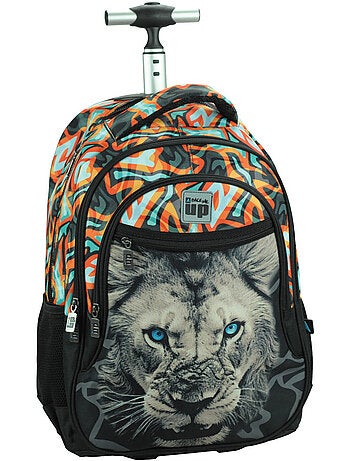 Mochila con ruedas – back me up lion 2 compartimentos – 48 cm – cmp