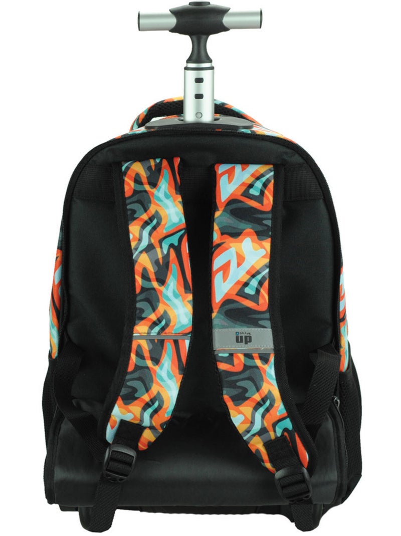 Mochila con ruedas – back me up lion 2 compartimentos – 48 cm – cmp Beige - Kiabi
