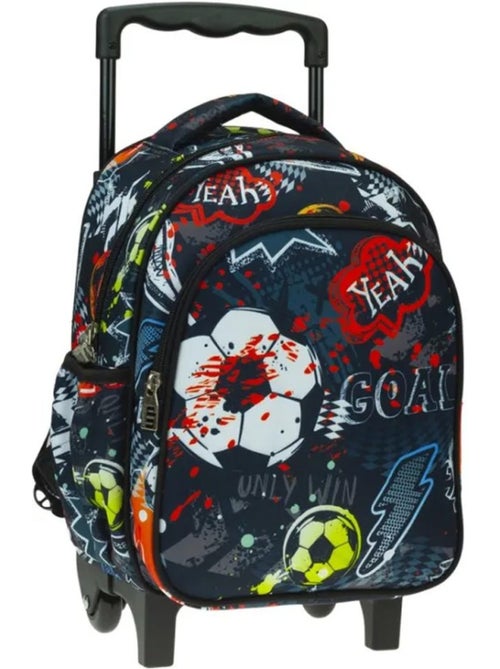 Mochila con ruedas back me up motivo football 30 cm infantil - Kiabi Mochila con ruedas back me up motivo football 30 cm infantil - Kiabi