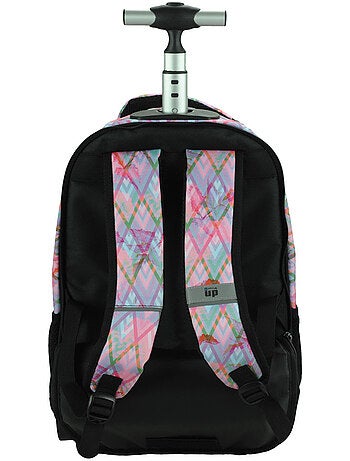 Mochila con ruedas – back me up pastel 2 compartimentos – 48 cm