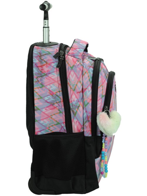 Mochila con ruedas – back me up pastel 2 compartimentos – 48 cm - Kiabi Mochila con ruedas – back me up pastel 2 compartimentos – 48 cm - Kiabi