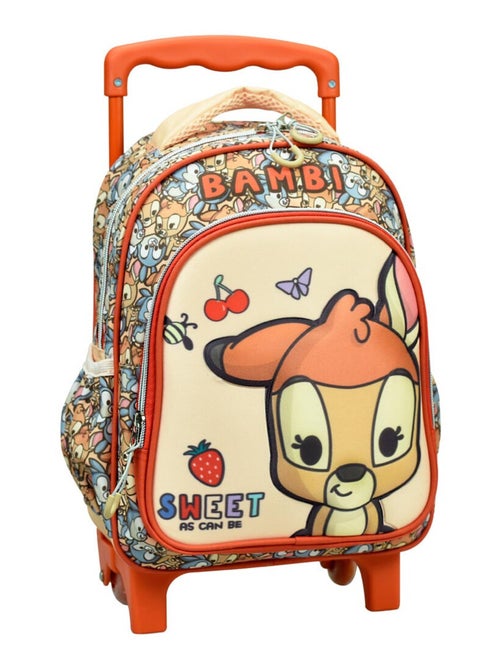 Mochila con ruedas bambi disney 30 cm trolley infantil - Kiabi