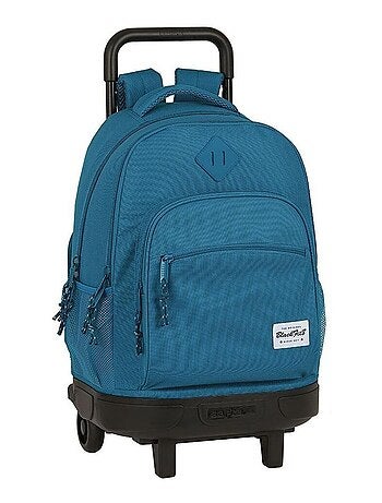 Mochila con ruedas blackfit 8 colors 45 cm trolley gama alta (azul verde)