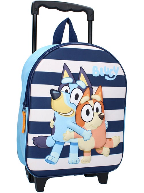 Mochila con ruedas 'bluey' 32 cm infantil 1 compartimento con cremallera bluey - Kiabi Mochila con ruedas 'bluey' 32 cm infantil 1 compartimento con cremallera bluey - Kiabi