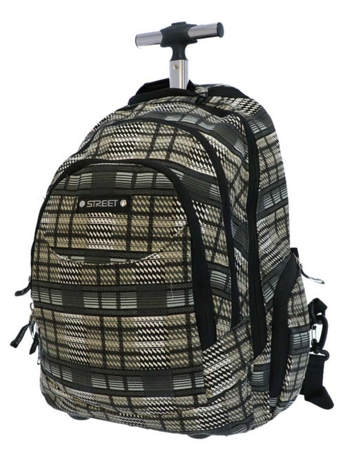 Mochila con ruedas canvas 45 cm - 3 cpt (modelo 2) - Kiabi