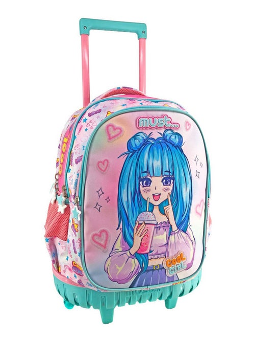 Mochila con ruedas cool girl must 45 cm trolley - Kiabi Mochila con ruedas cool girl must 45 cm trolley - Kiabi
