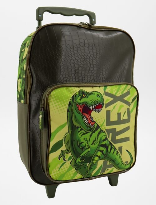 Mochila con ruedas dinosaurios - Kiabi