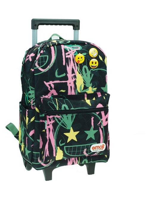 Mochila con ruedas emoji tag 46 cm trolley de alta gama - Kiabi Mochila con ruedas emoji tag 46 cm trolley de alta gama - Kiabi