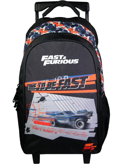 Mochila con ruedas 'fast and furious' 45 cm - Kiabi Mochila con ruedas 'fast and furious' 45 cm - Kiabi