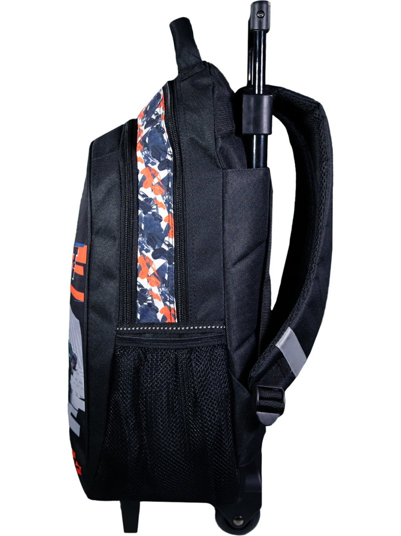 Mochila con ruedas 'fast and furious' 45 cm Negro - Kiabi