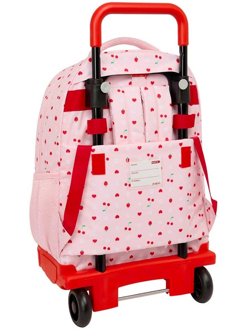 Mochila con ruedas fresa glow lab 45 x 33 x 22 cm 22 l cmp Rosa - Kiabi