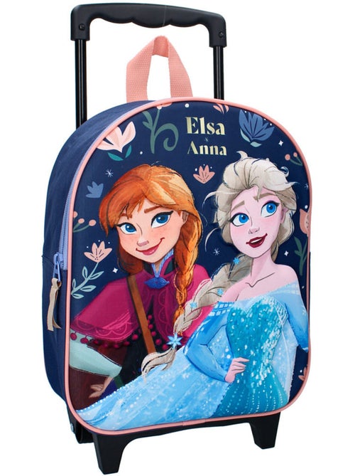 Mochila con ruedas frozen elsa 3d – 32 cm - Kiabi Mochila con ruedas frozen elsa 3d – 32 cm - Kiabi