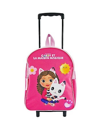 Mochila con ruedas "Gabby y la casa mágica