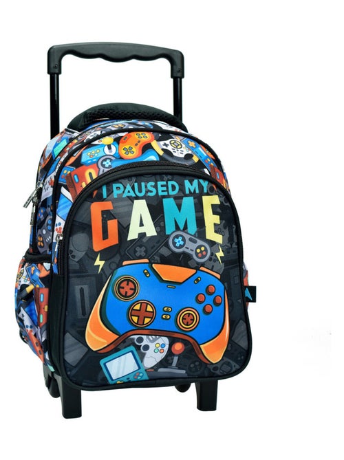 Mochila con ruedas game 30 cm trolley infantil - Kiabi Mochila con ruedas game 30 cm trolley infantil - Kiabi