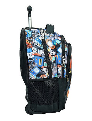 Mochila con ruedas gamer play 48 cm - mochila escolar calidad supérieure