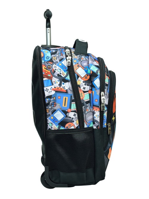 Mochila con ruedas gamer play 48 cm - mochila escolar calidad supérieure - Kiabi Mochila con ruedas gamer play 48 cm - mochila escolar calidad supérieure - Kiabi