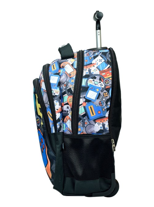 Mochila con ruedas gamer play 48 cm - mochila escolar calidad supérieure - Kiabi Mochila con ruedas gamer play 48 cm - mochila escolar calidad supérieure - Kiabi