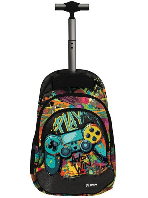 Mochila con ruedas gaming cmp 44 cm 2 compartimentos con cremallera – play and win - Kiabi Mochila con ruedas gaming cmp 44 cm 2 compartimentos con cremallera – play and win - Kiabi