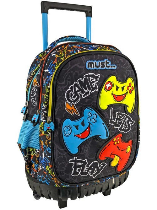 Mochila con ruedas gaming cmp 45 cm – 3 compartimentos con cremallera - Kiabi Mochila con ruedas gaming cmp 45 cm – 3 compartimentos con cremallera - Kiabi