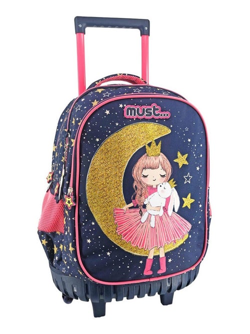 Mochila con ruedas girl moon must 45 cm trolley - Kiabi Mochila con ruedas girl moon must 45 cm trolley - Kiabi