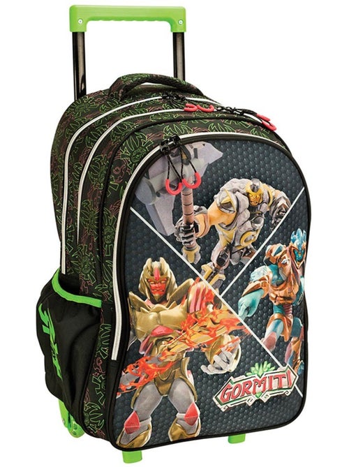 Mochila con ruedas gormiti de poliéster estampado - Kiabi Mochila con ruedas gormiti de poliéster estampado - Kiabi