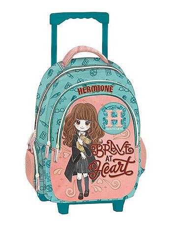 Mochila con ruedas harry potter hermione heart 44 cm - 2 cpt