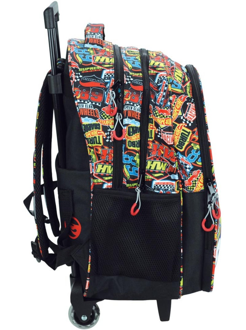 Mochila con ruedas hot wheels – race to win trolley – 46 cm Multicolor - Kiabi