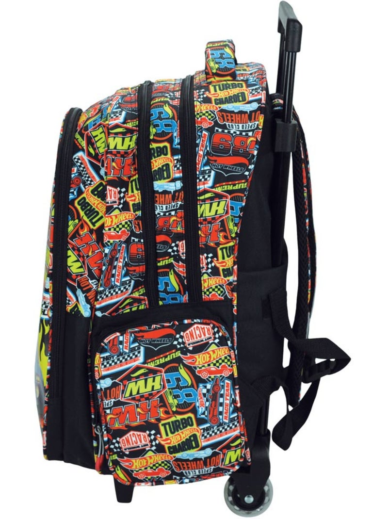 Mochila con ruedas hot wheels – race to win trolley – 46 cm Multicolor - Kiabi