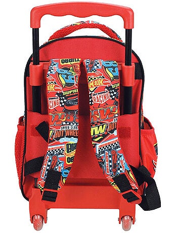 Mochila con ruedas hot wheels – race to win trolley infantil – 30 cm