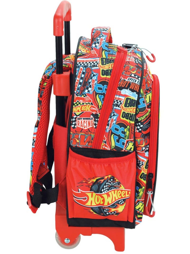 Mochila con ruedas hot wheels – race to win trolley infantil – 30 cm Multicolor - Kiabi