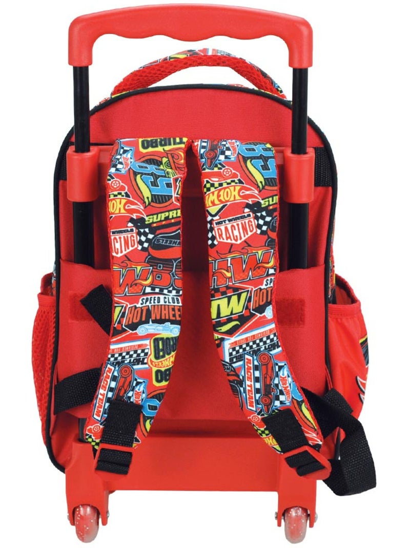 Mochila con ruedas hot wheels – race to win trolley infantil – 30 cm Multicolor - Kiabi