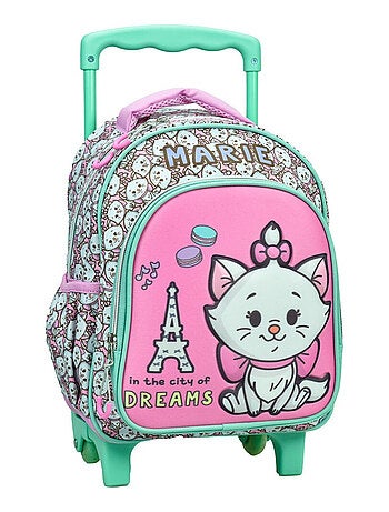 Mochila con ruedas infantil - aristogato paris - marie