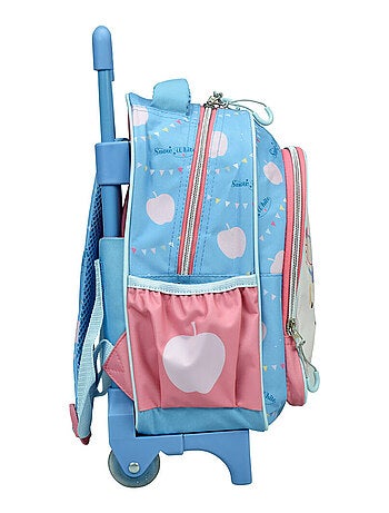 Mochila con ruedas infantil - blancanieves - licencia disney