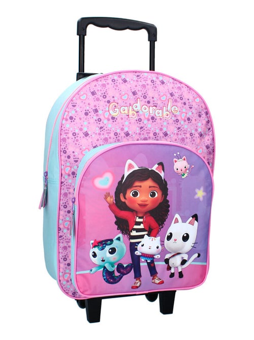 Mochila con ruedas infantil - estampado gabby y la maison magique - gabdorable - Kiabi Mochila con ruedas infantil - estampado gabby y la maison magique - gabdorable - Kiabi