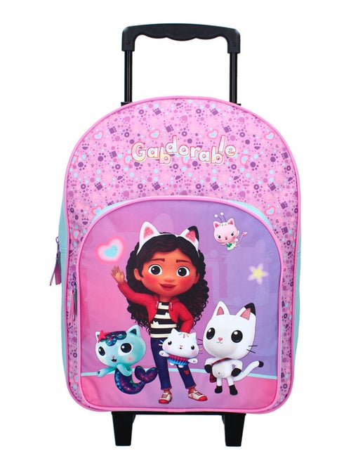 Mochila con ruedas infantil - estampado gabby y la maison magique - gabdorable - Kiabi Mochila con ruedas infantil - estampado gabby y la maison magique - gabdorable - Kiabi