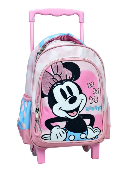 Mochila con ruedas infantil - estampado minnie - disney vintage love - Kiabi Mochila con ruedas infantil - estampado minnie - disney vintage love - Kiabi
