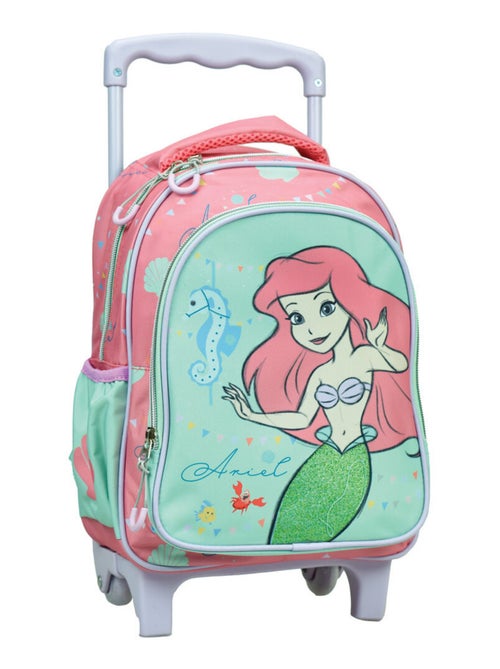 Mochila con ruedas infantil - licencia disney princess ariel - compact - Kiabi