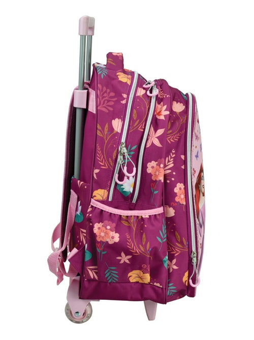 Mochila con ruedas infantil - princesa castillo - disney gama alta - Kiabi