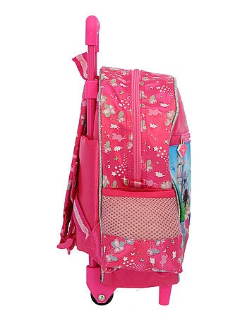 Mochila con ruedas infantil - princesa fairies - niña